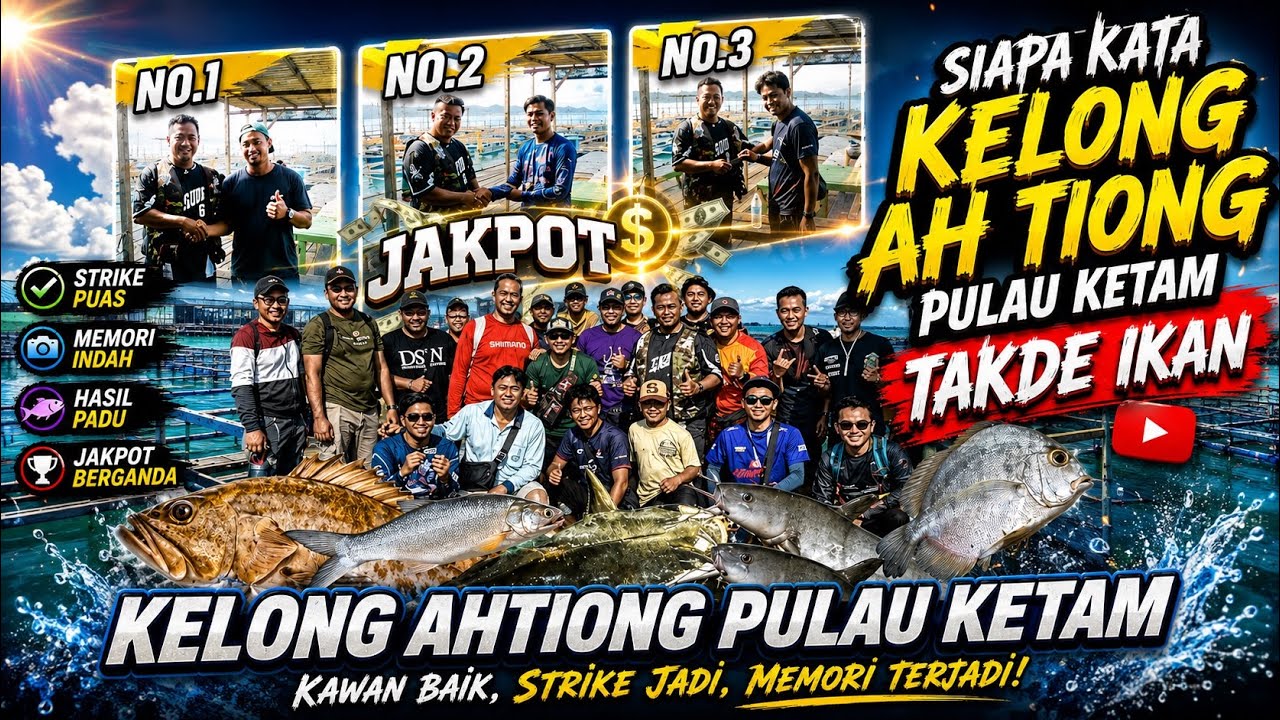 KELONG AHTIONG PULAU KETAM SELANGOR,TRIP SANTAI