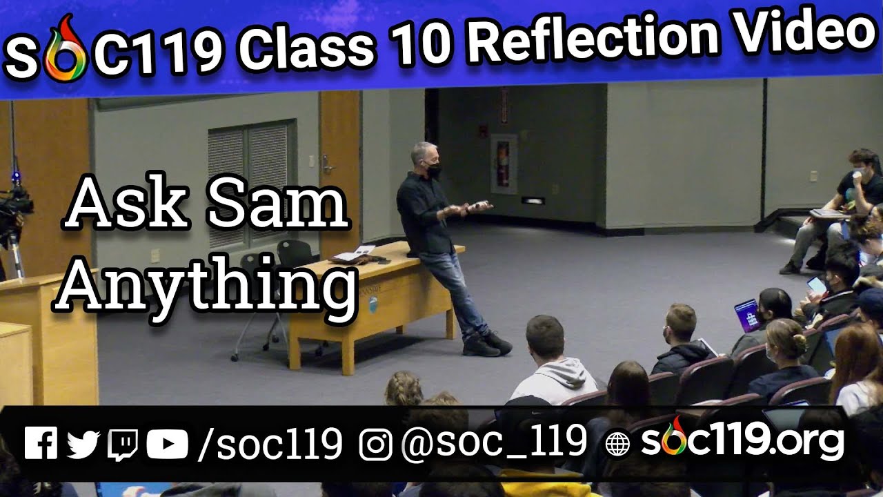 "Students Asking Sam Questions" 