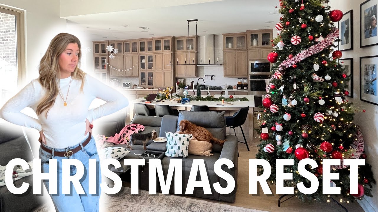 Post Christmas Reset With Me 🤍 | Organizing Toys & Finding Calm After the Holidays
