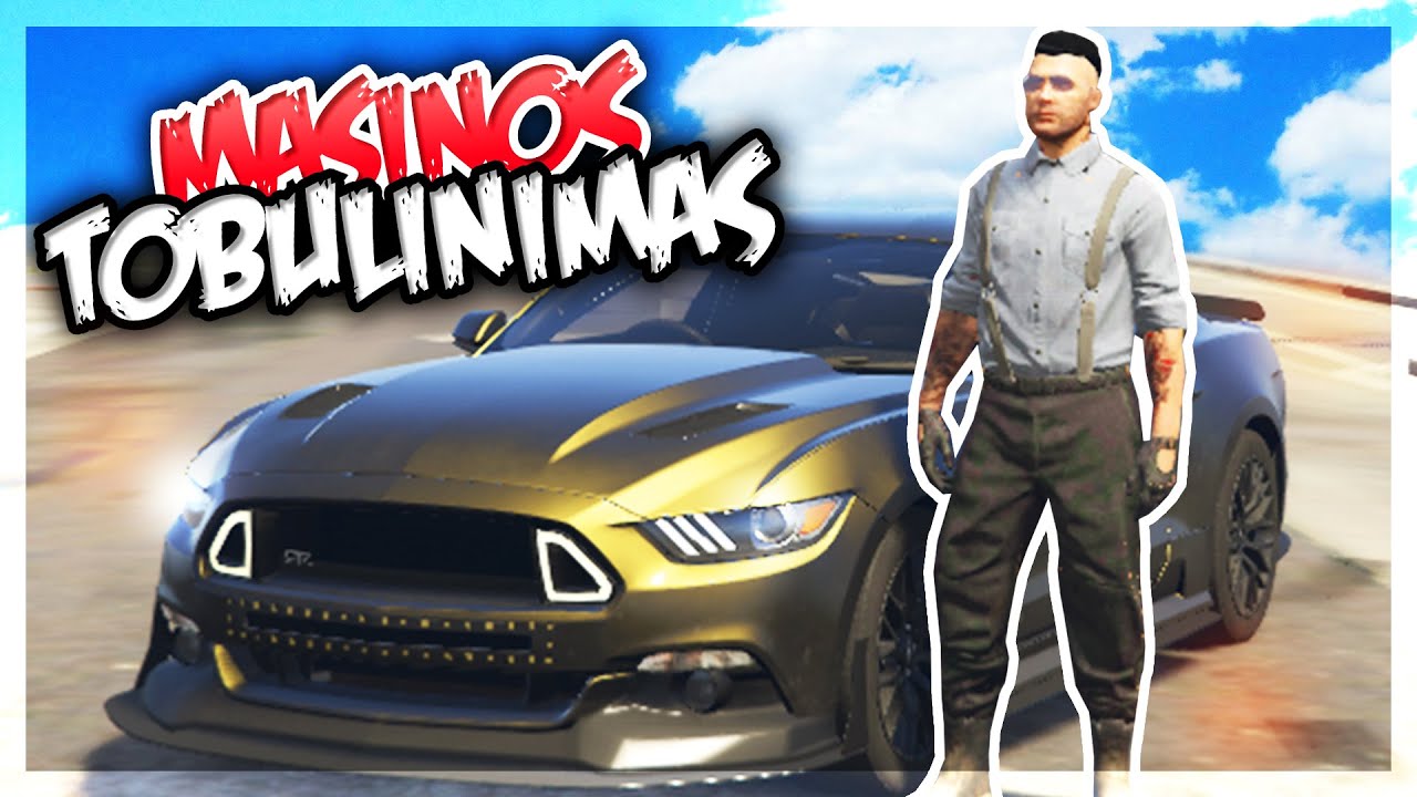 GTA V RP Lietuviškai - MAŠINOS TOBULINIMAS