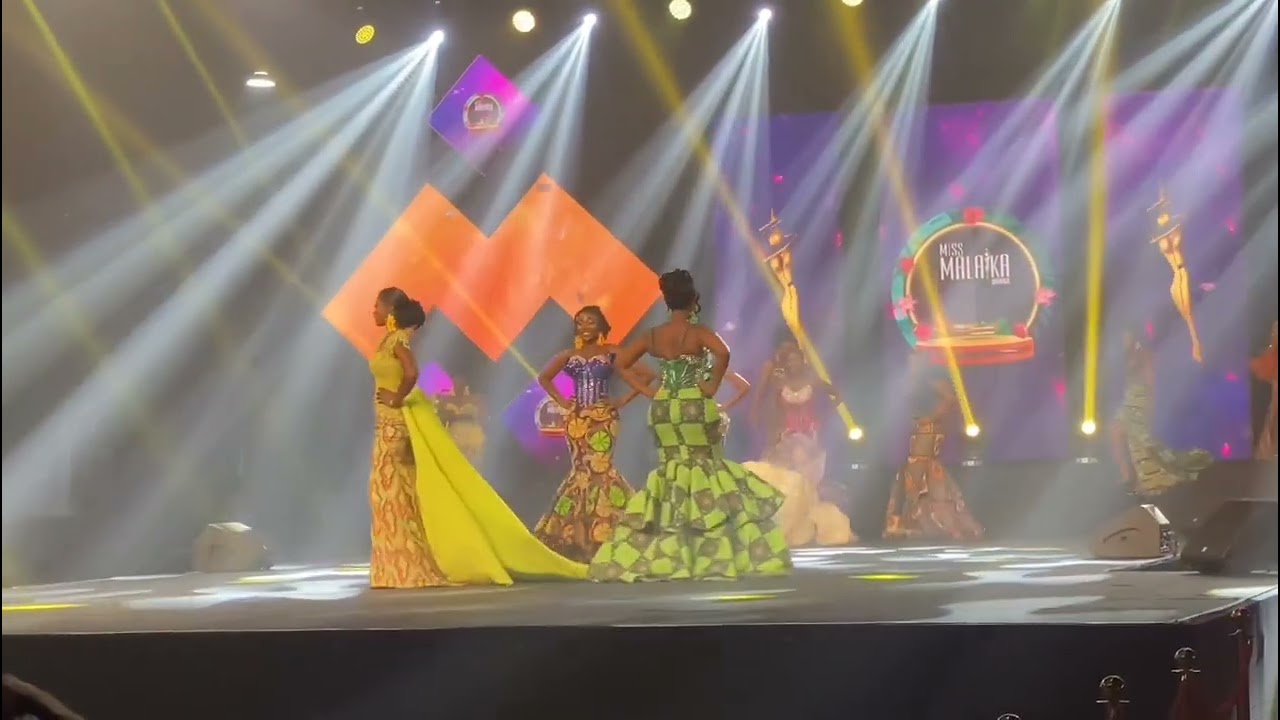 THE GRAND FINAL OF MISS MALAIKA GHANA 2023. The bloom season beautifully catwalk choreography