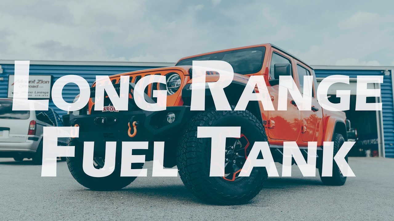 Long Range America 17 Gallon Auxiliary Fuel Tank install on a 2020 Jeep Rubicon Gladiator JT!