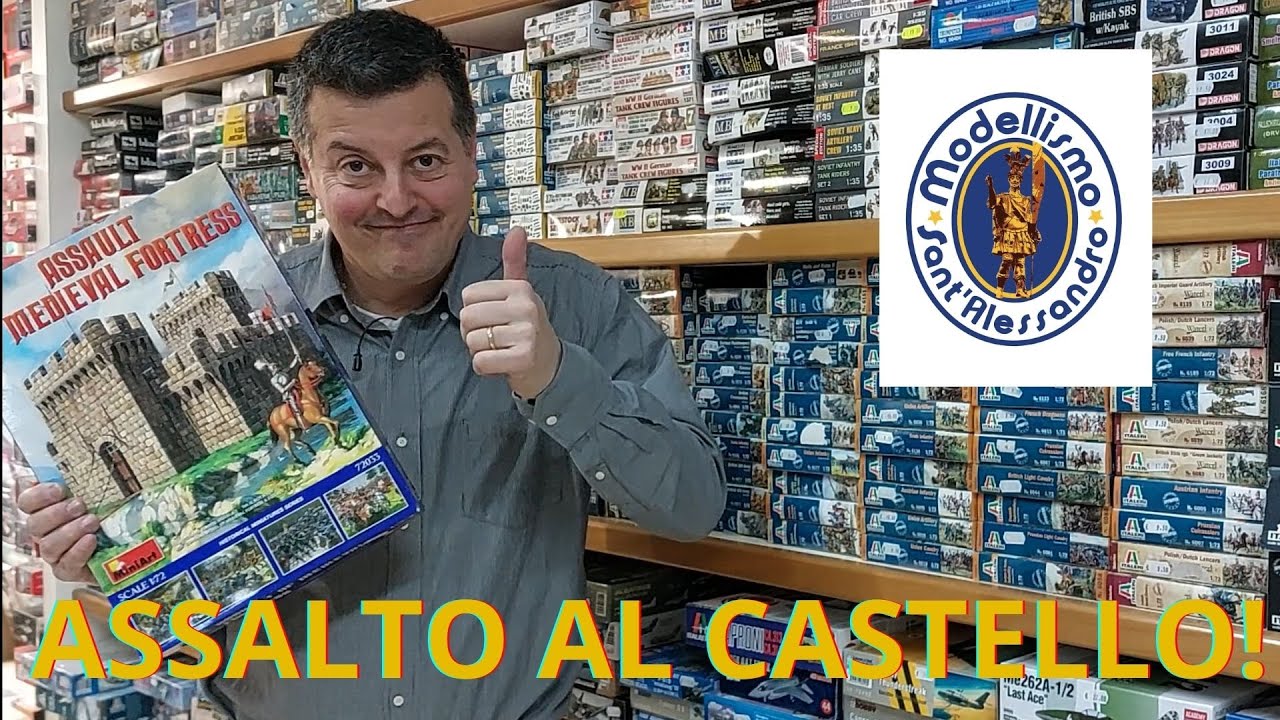 ASSALTO AL CASTELLO! MINIART SCALA 1:72