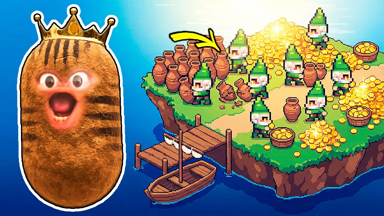 EXPLORANDO GNOMOS PARA FICAR BILIONÁRIO! NESSE NOVO INCREMENTAL! Eldor'idle