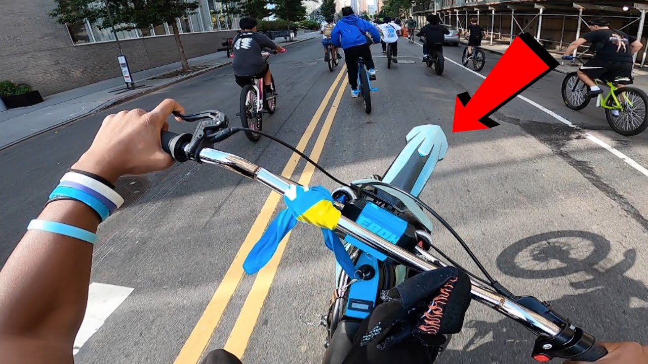 EBIKES TAKES OVER NYC STREETS MUST WATCH!?!?!?!