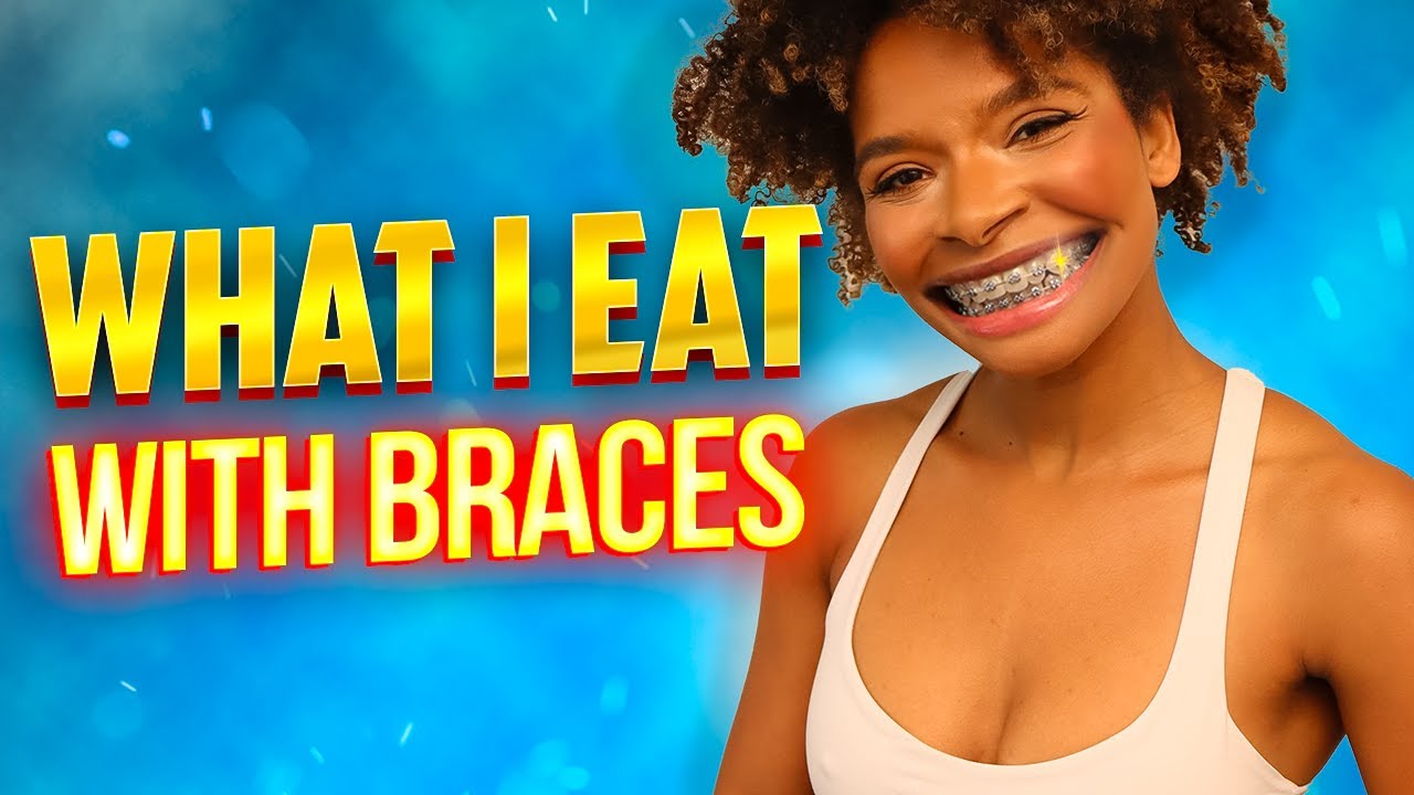 what I eat in a day with braces