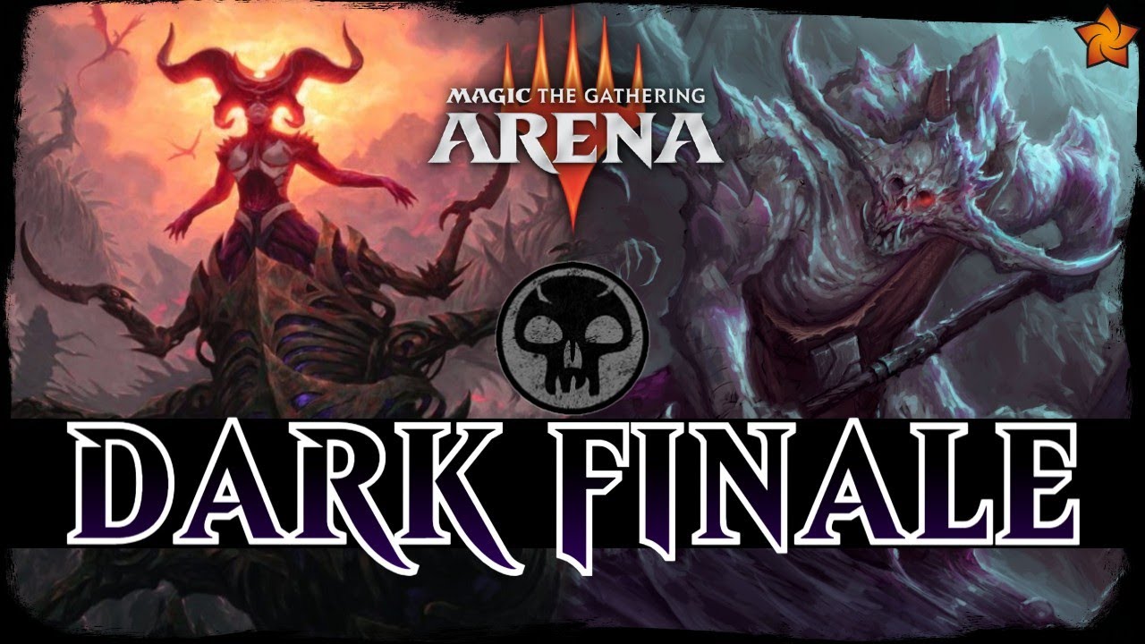 BLACK IS THE END | MTG Arena - Mono Black Life Drain Demon FOUNDATIONS Standard Deck