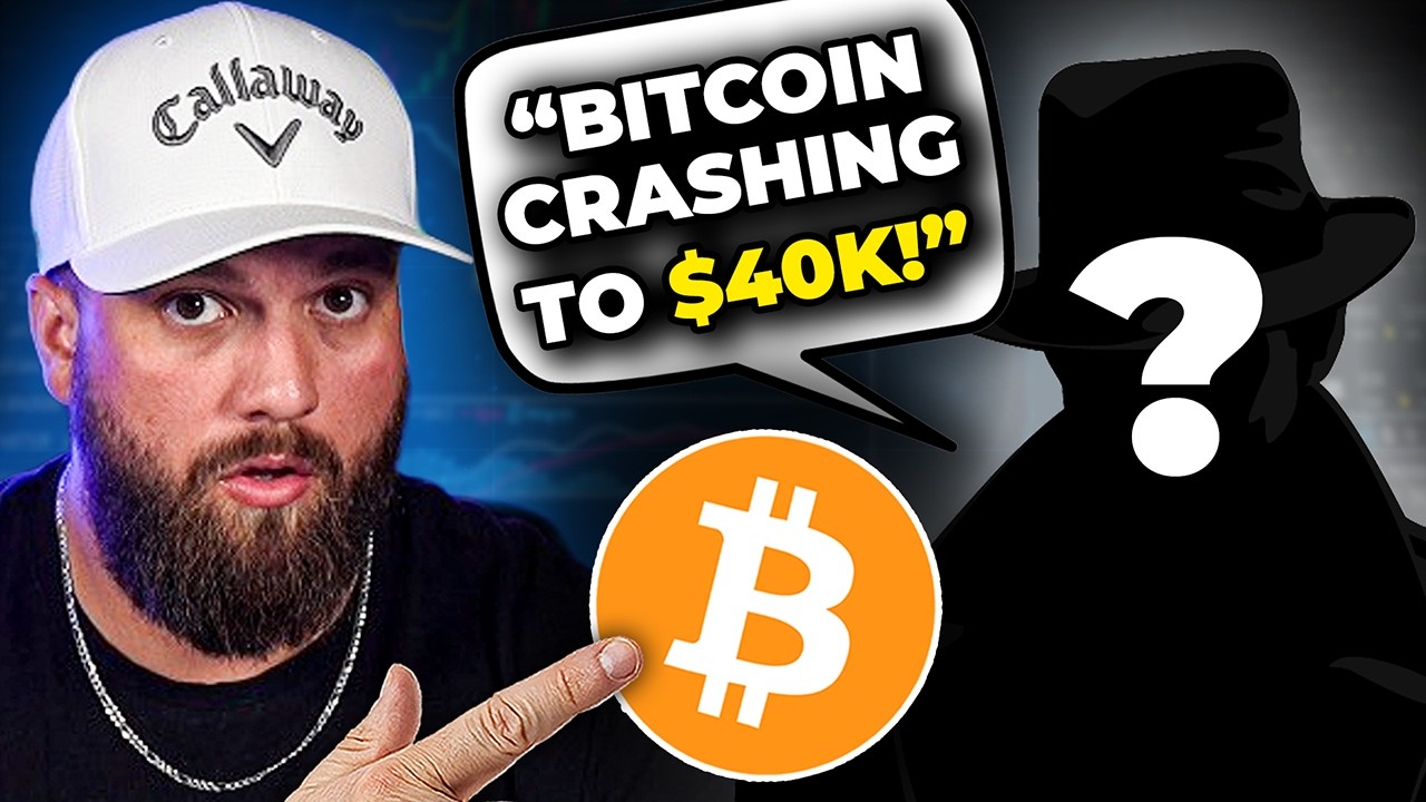🤯 CRAZY Analyst Predicts Bitcoin CRASH To $40k!  📉 (I Hired Him)
