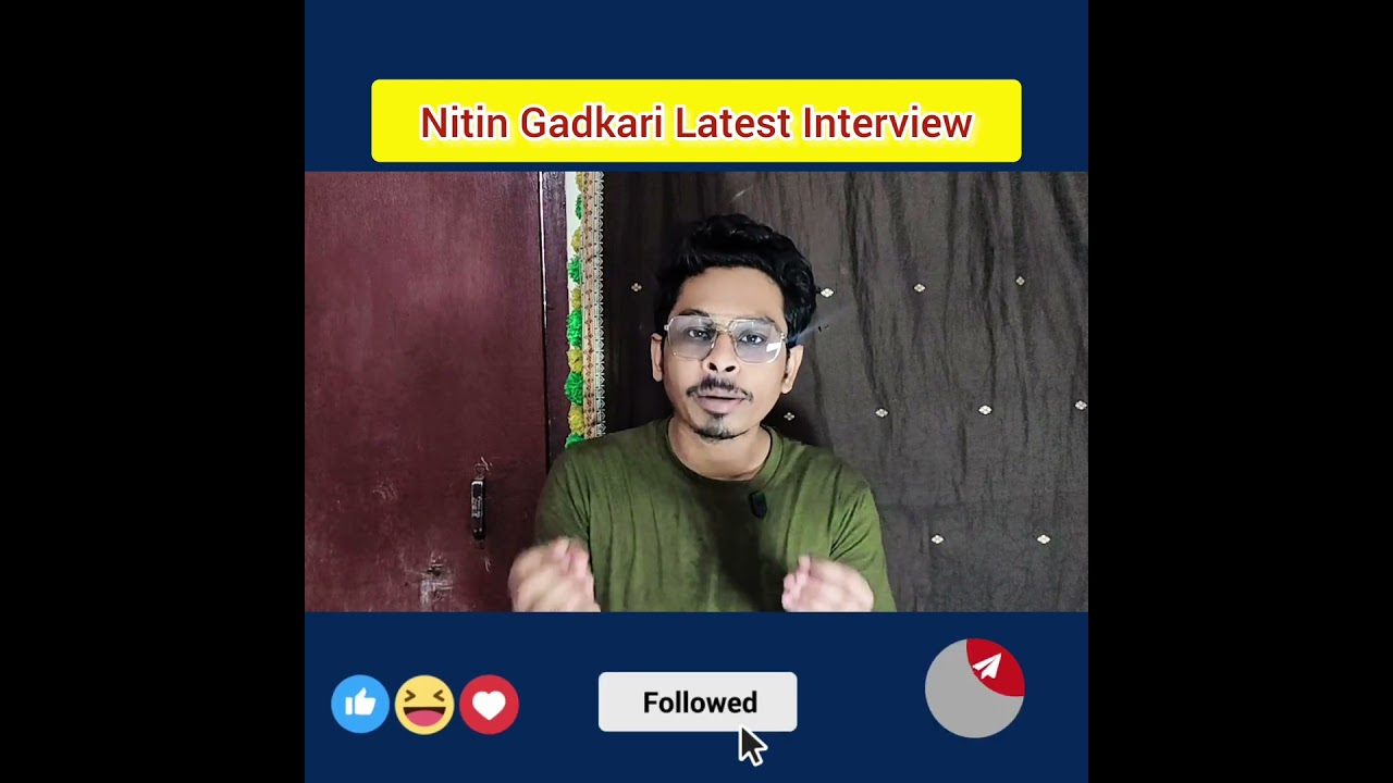 Nitin Gadkari on Ethanol (Latest viral Interview)