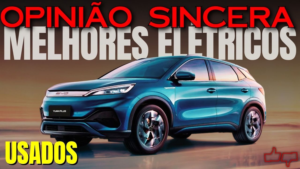 Melhores CARROS elétricos USADOS: Qual Vale a Pena em 2026? Desvalorização, econômico, não estraga