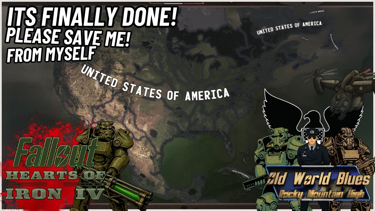 The Fight Is Over And The United States Rules The Waste! | Hoi4 Fallout OWB