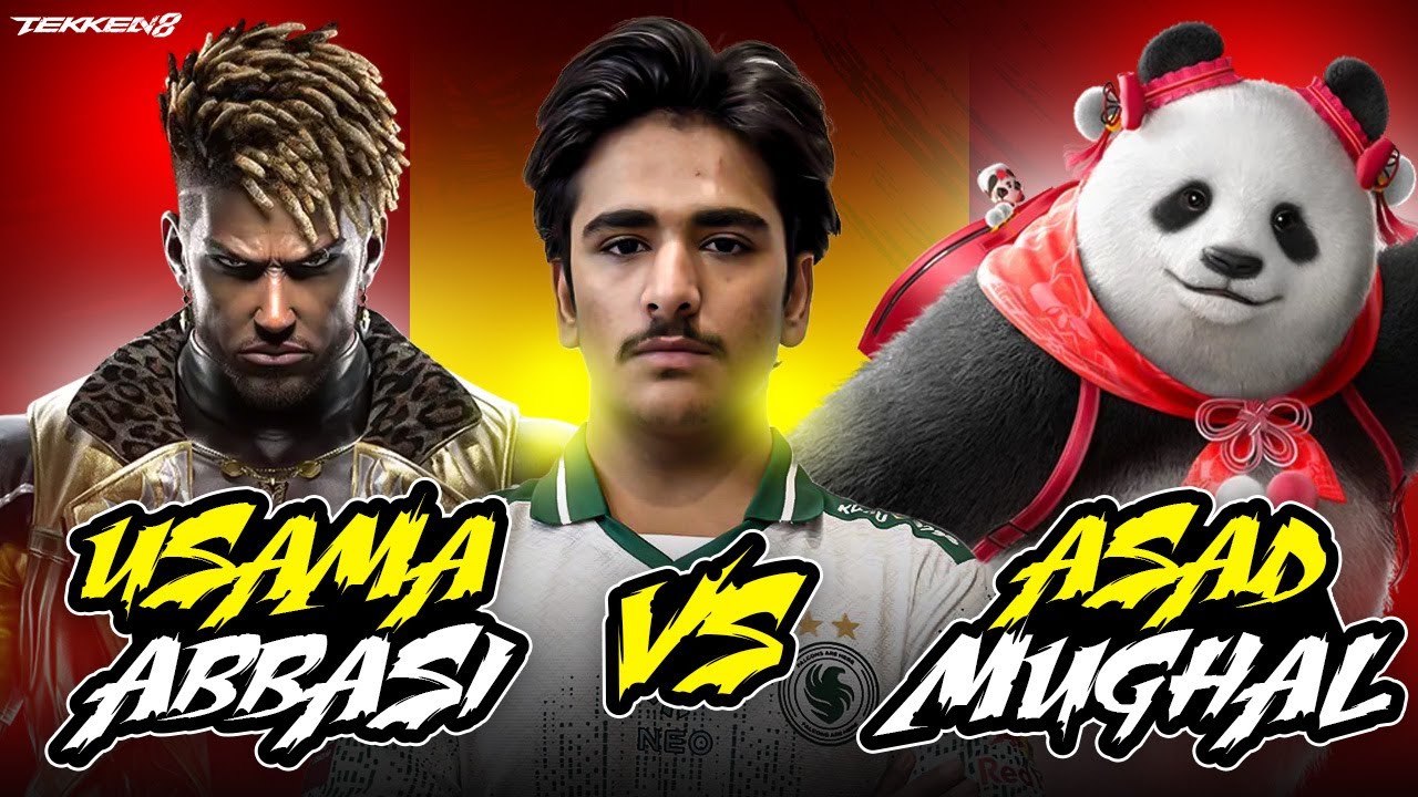 Best Panda of Pakistan - Usama Abbasi (Anna, Eddy) VS Asad Mughal (Panda) - Top 8 - Tekken Slam