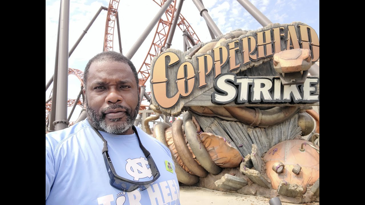 Riding Copperhead Strike at Carowinds – Double Launch Thrill Ride!”