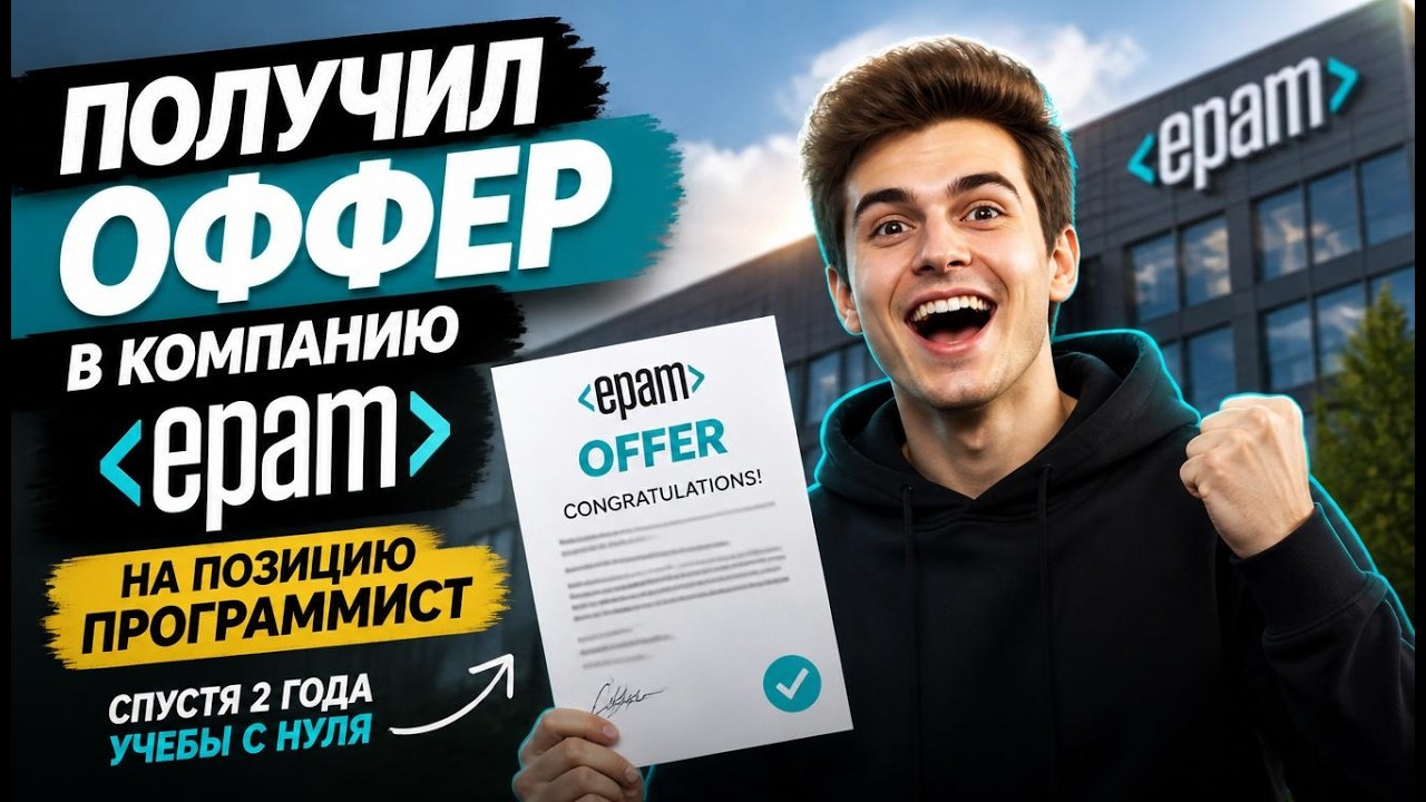два года с нуля - EPAM - SOFTWARE ENGINEER