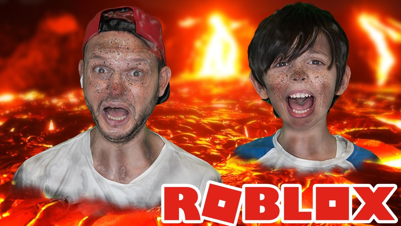 ROBLOX'DA LAVALARDAN KAÇAMAZSAN ÖLERSİN! ( FLOOR IS LAVA )