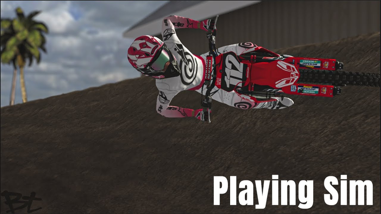 New Beta Sucks In Bikes So I Played Sim, 250 hot lap Delb Sx 1:05.7
