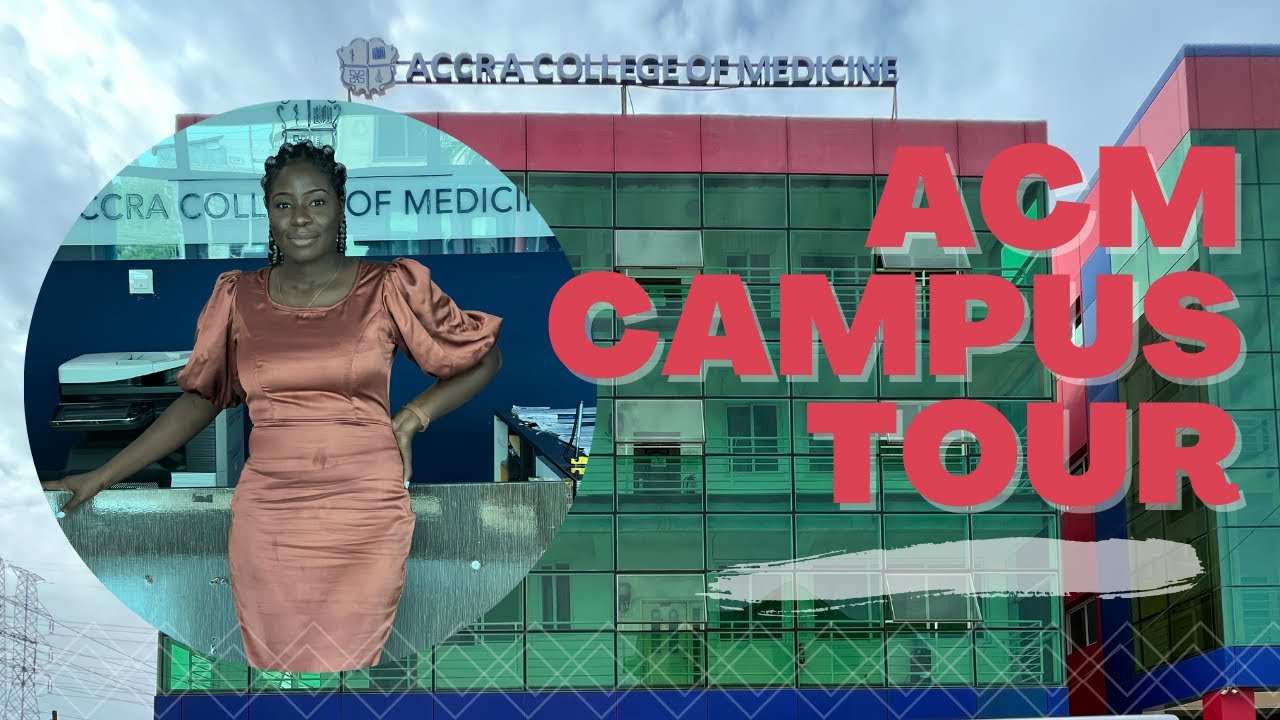 ACCRA COLLEGE OF MEDICINE - CAMPUS TOUR | Dr Ifedayo - Healed To Heal