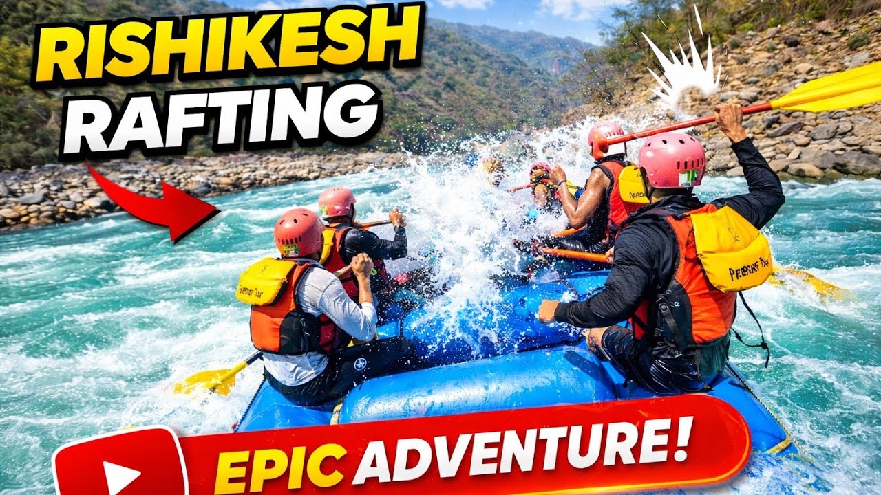 Rishikesh Rafting Adventure . Rishikesh rafting vlog. Rafting vlog. Rafting with friends.