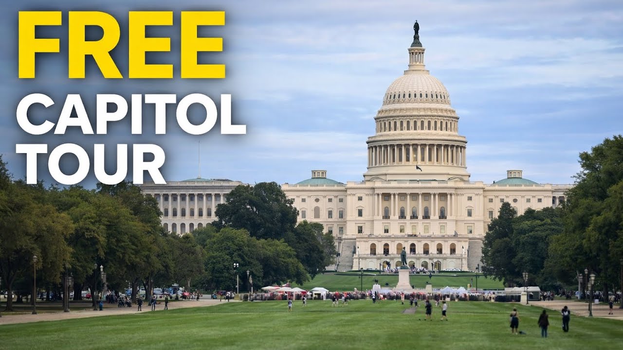 Free U.S. Capitol Tour! What to Expect Inside | Washington D.C. Travel Vlog