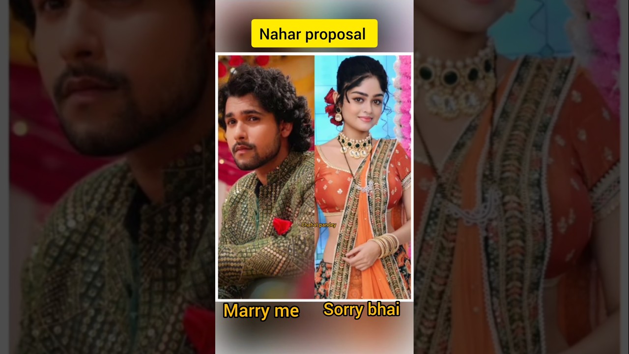 mann sunder nahar proposal #ruhi #leela #tara #radhika #priya #anjali #aaradhna #serial #dangal