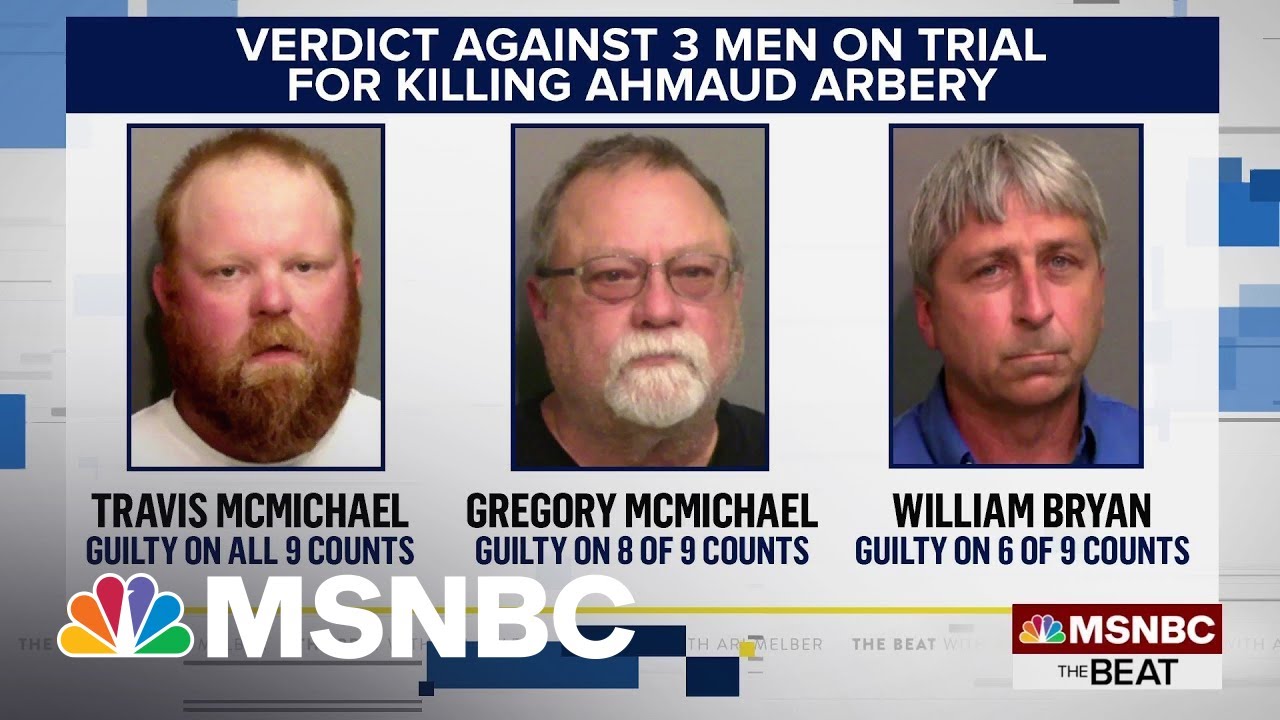 'A Lynching': Three White Men Guilty Of Murdering Unarmed Black Man