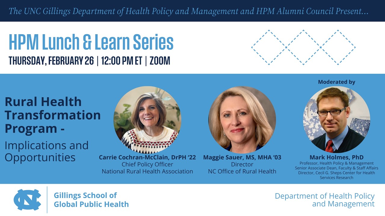 Rural Health Transformation Program - Implications and Opportunities | February 2026
