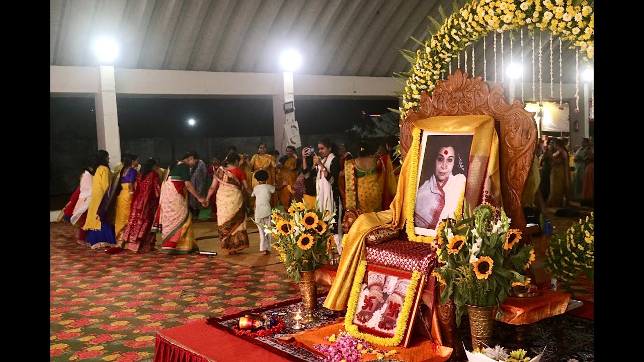 18 April | Shri Mahasaraswati Cultural Offerings | Nashik Ashram | The Trigunatmika Power