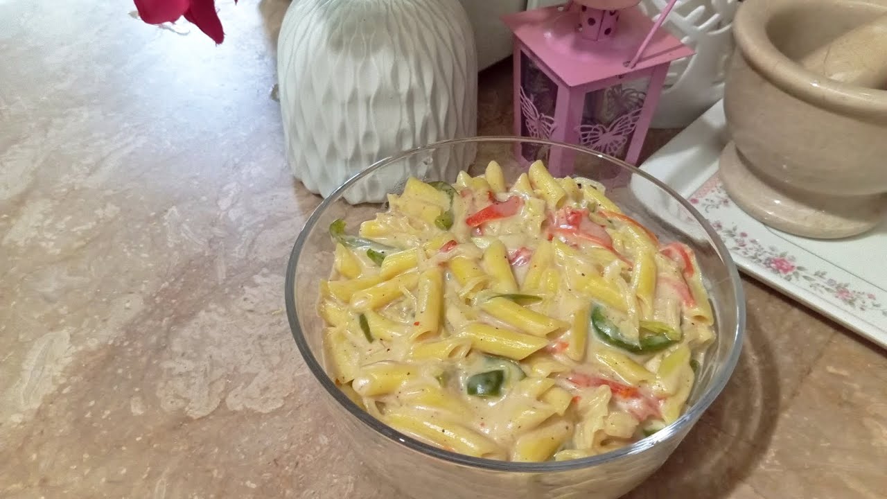 White Sauce Pasta💕✨|Ramadan Special Series♥️🌙 Subscribe |#iftarrecipe#whitesaucepasta#ramadanrecipes