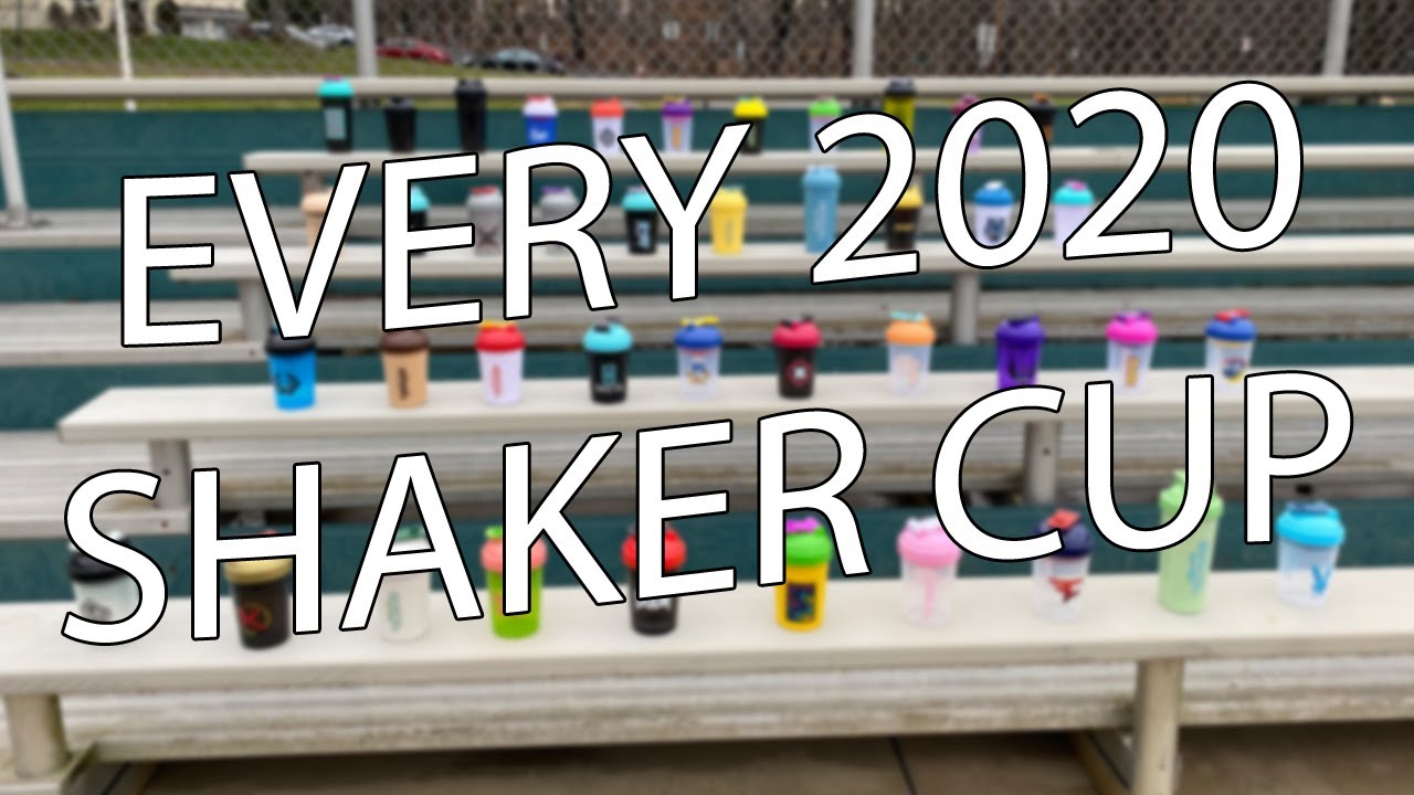 EVERY GFUEL SHAKER CUP FROM 2020!