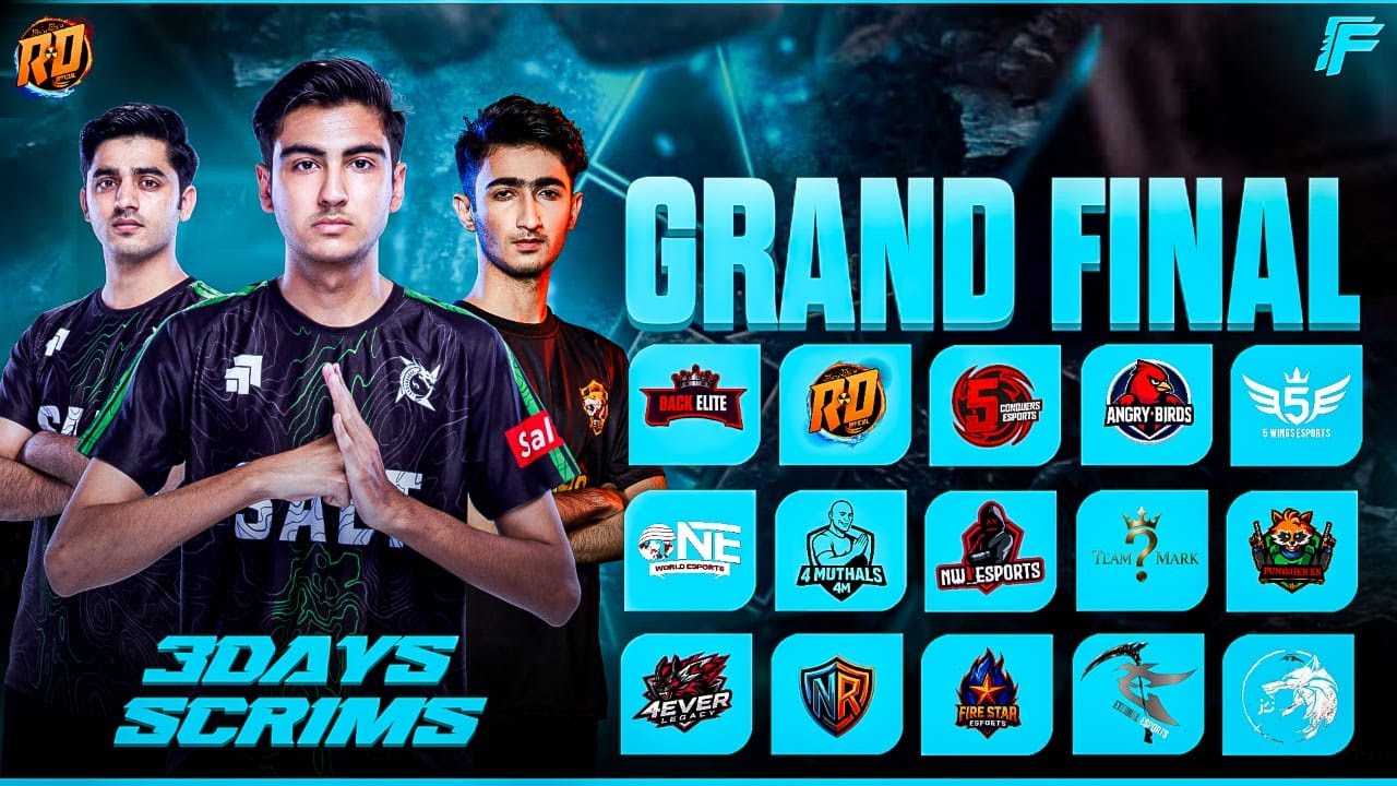 RD OFFICIAL PRESENTS | 3 DAYS SCRIM S9 GRAND FINAL 🔥 LIVE | FF MAX Tournament
