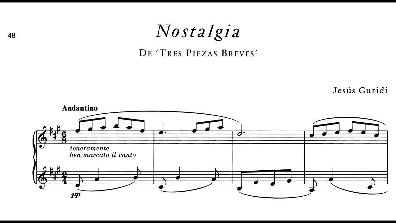 Jesús Guridi | Nostalgia