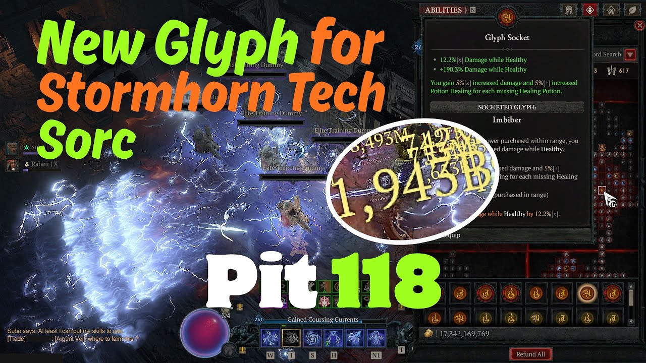 Best Sorcerer Build: Crackling Energy T118 Pit in 13:43 (Stormhorn + Imbiber)
