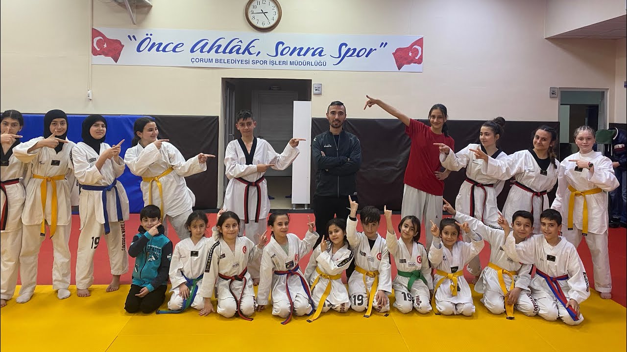 Mart 2024 İller Arası ortak Taekwondo antrenmanı