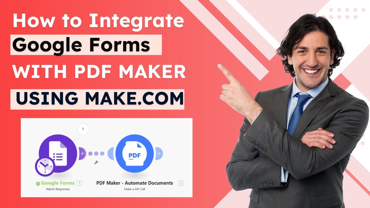 🚀 Automate PDFs: Google Forms + PDF Maker via Make Integration! 🔥