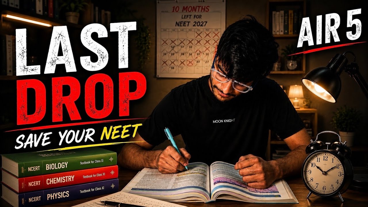 How I Would Prepare If I Took Drop for NEET 2027 (No Time Waste ) 🔥 