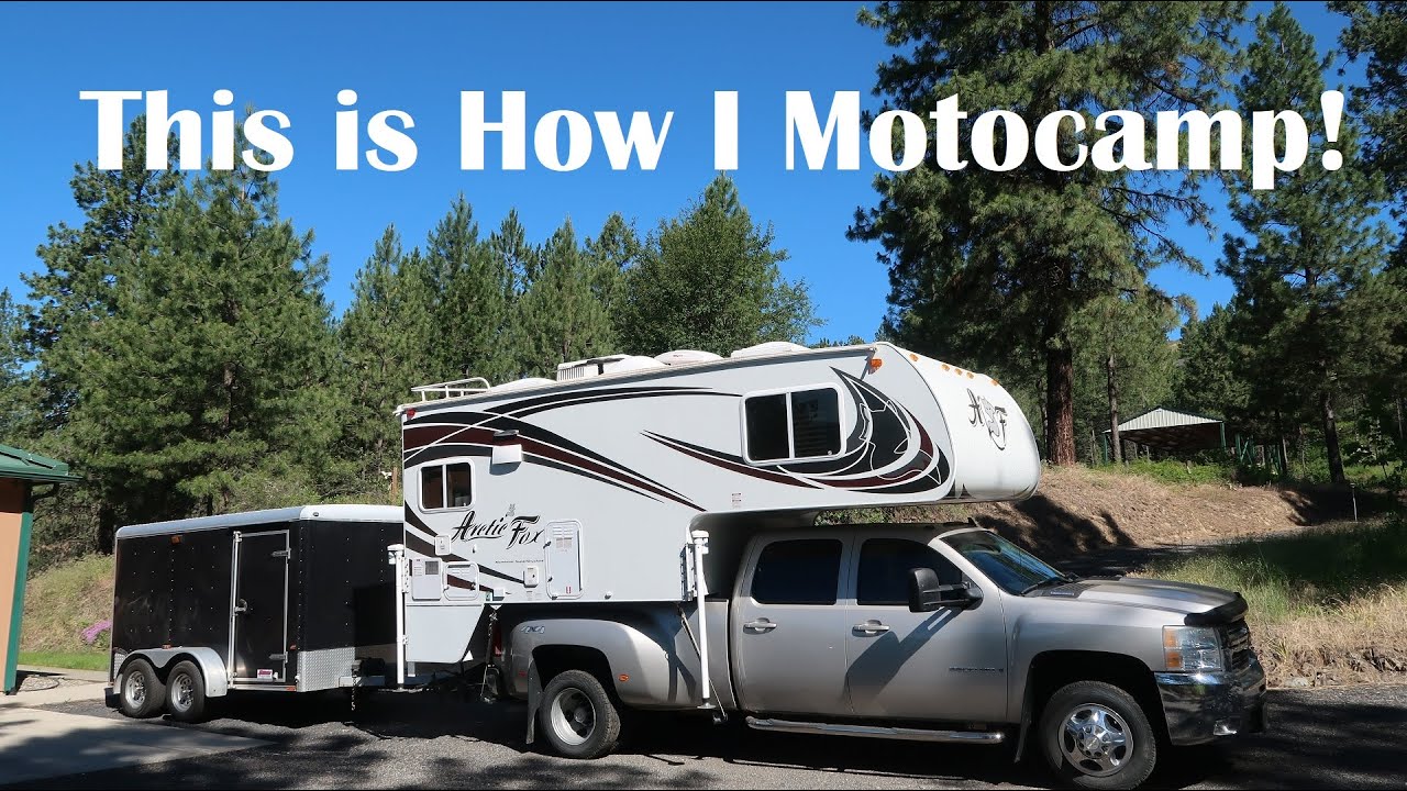 Moto Camping with a Truck Camper | Arctic Fox 992