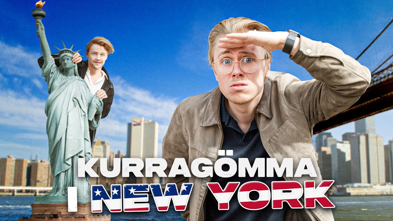 KURRAGÖMMA I HELA NEW YORK (med Hampus Hedström)