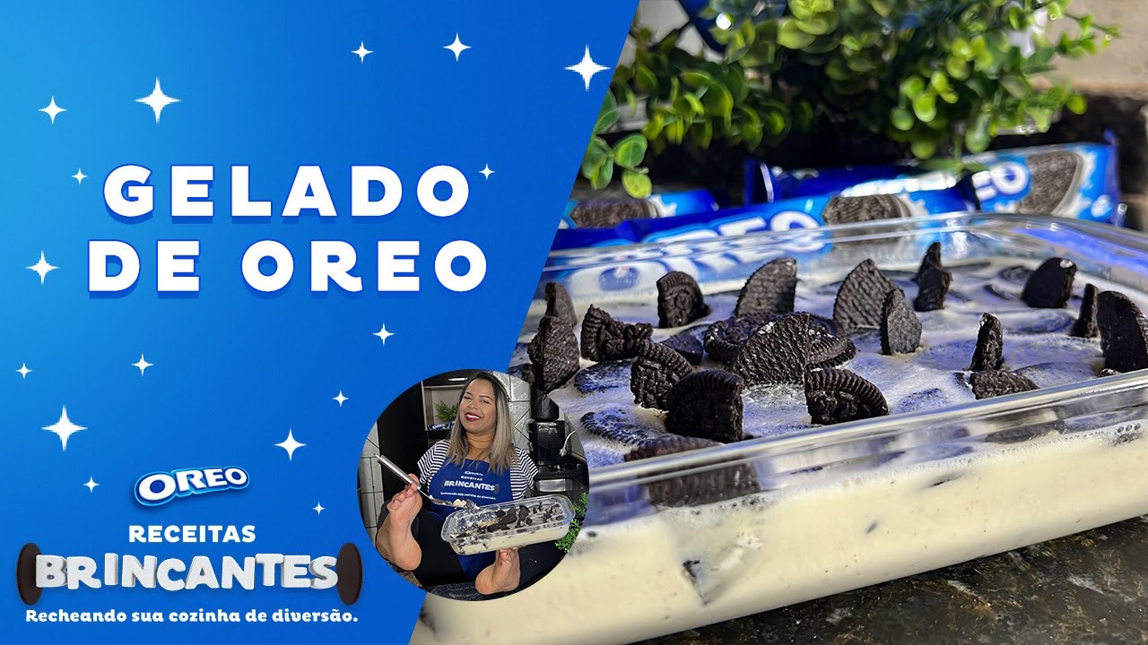 PARA FAZER EM FAMÍLIA! RECEITA DE GELADO DE OREO SUPER FÁCIL | @kathmoura