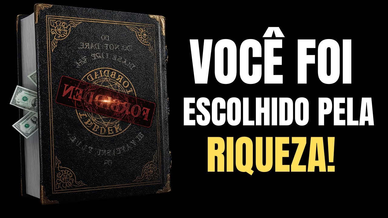 O LIVRO BANIDO te ESCOLHEU para REVELAR os ENSINAMENTOS SECRETOS da RIQUEZA!