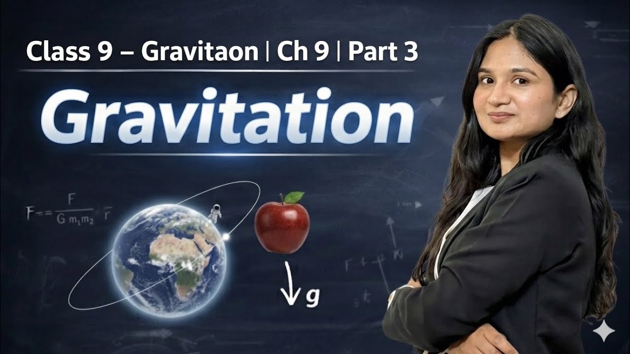 part-3 Gravitation (ch-9) Class - 9 Physics | Handwritten Notes | CBSE NCERT