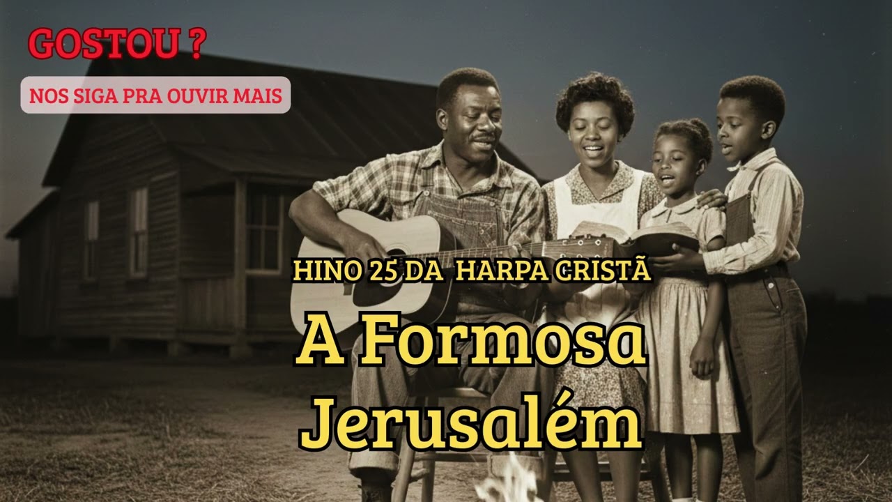 Blues do Hino 25 Da Harpa Cristã - A formosa Jerusalém