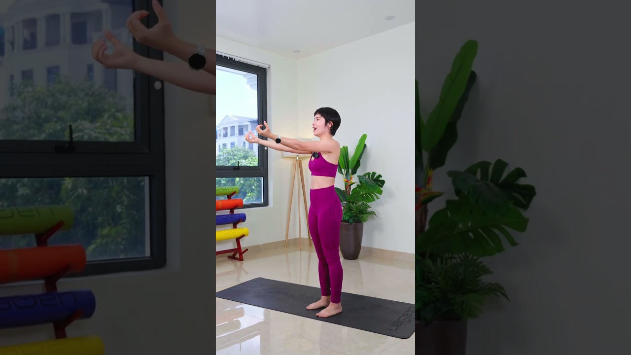 Sống Khoẻ Trẻ L&acirc;u với 2 b&agrave;i tập đơn giản | Ho&agrave;ng Uy&ecirc;n Yoga