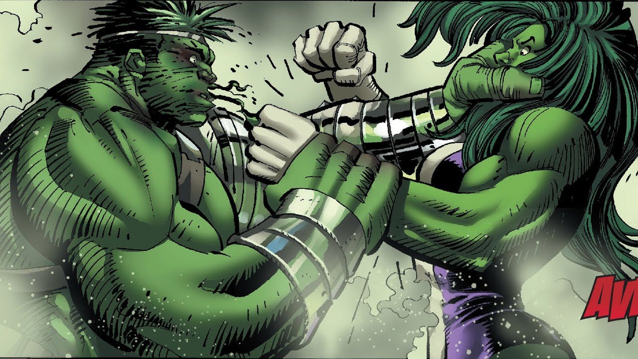 When Hulk Destroyed She-Hulk