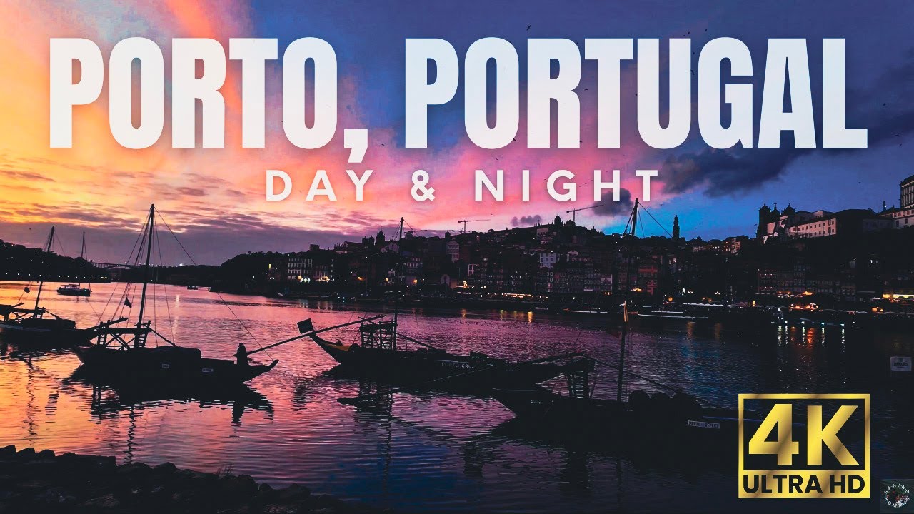 Porto by Day & Night 4K - Cinematic Travel Film.