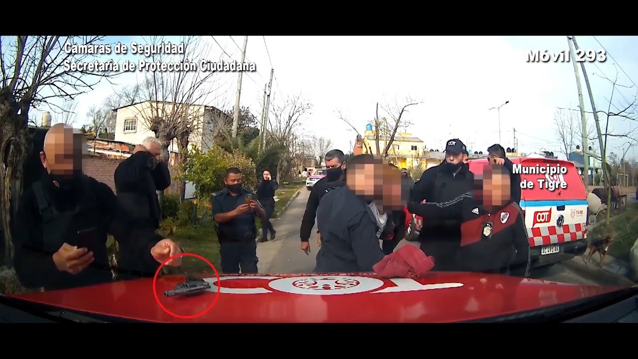 Robó una moto a mano armada y el COT lo detuvo en una impactante persecución