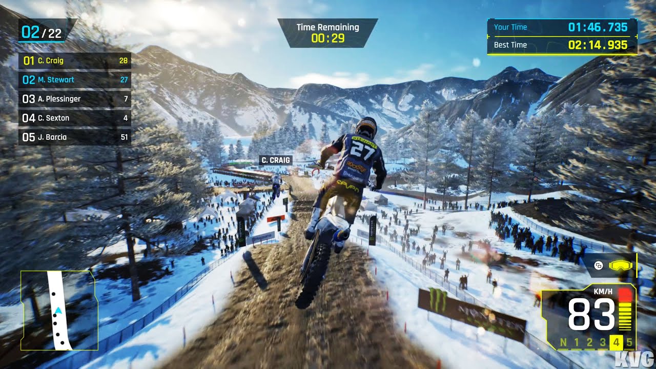 Monster Energy Supercross 25 - Alaska (Gold Ridge) - Gameplay (PC UHD) [4K60FPS]