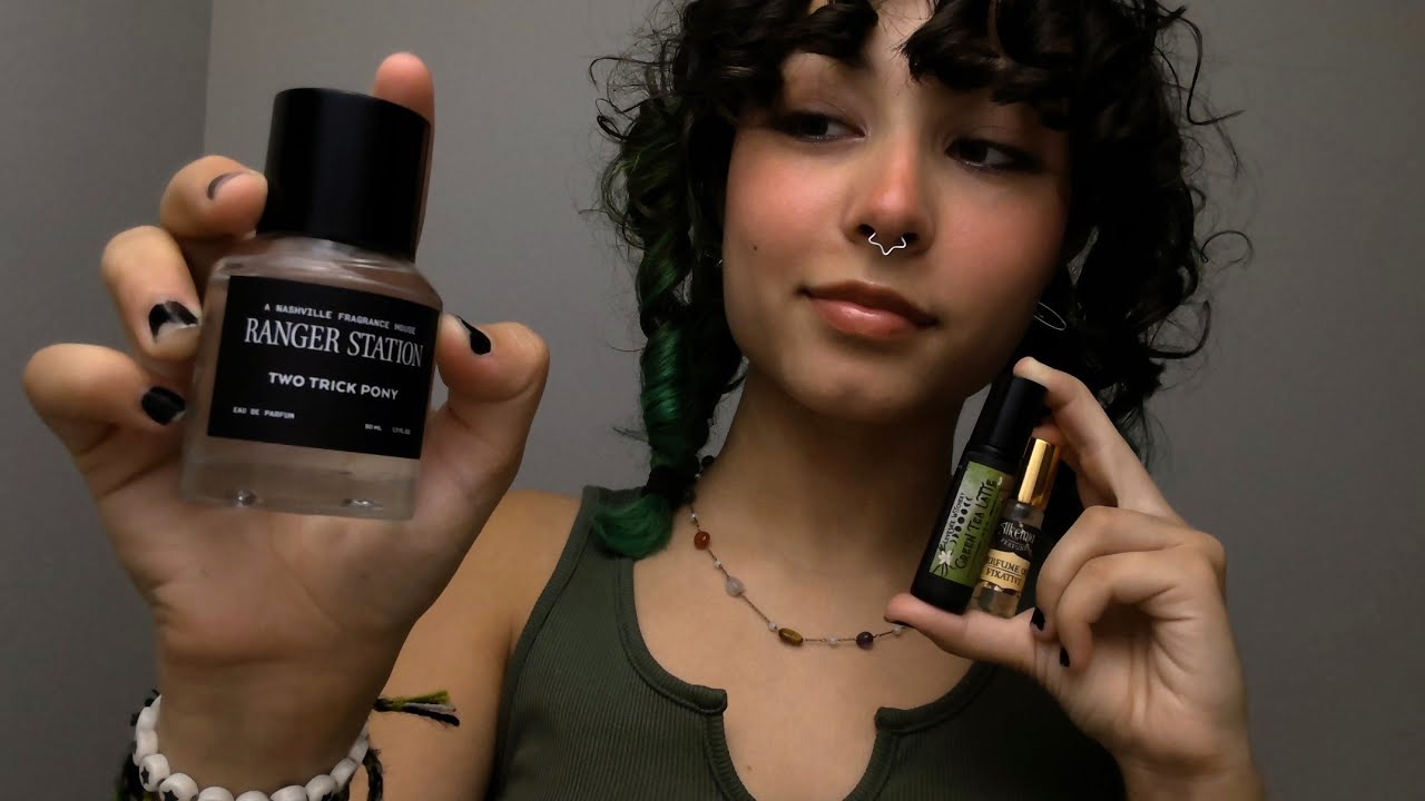 ASMR - my favorite perfumes ★ whispered show & tell