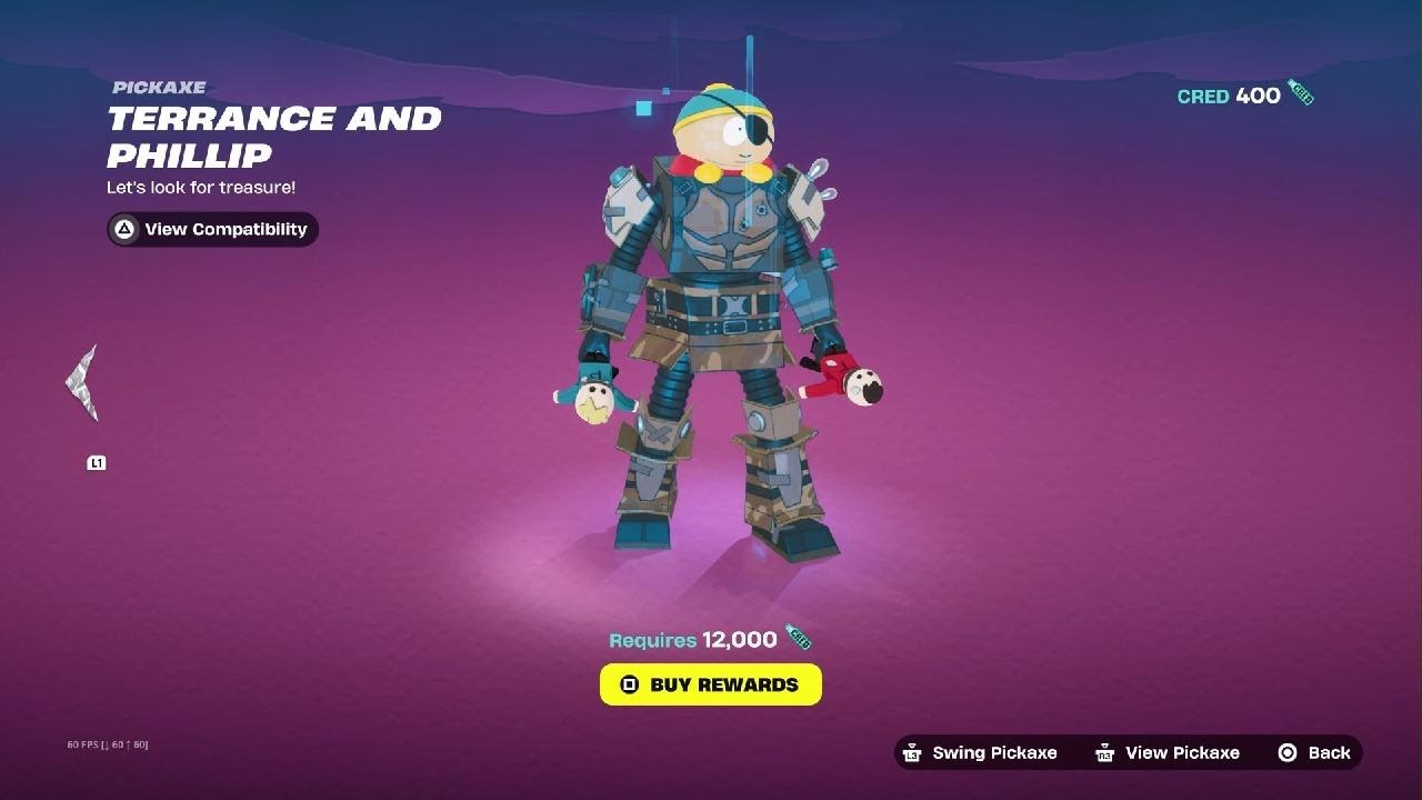 Everything new with the fortnite update in South Park.Part 1.