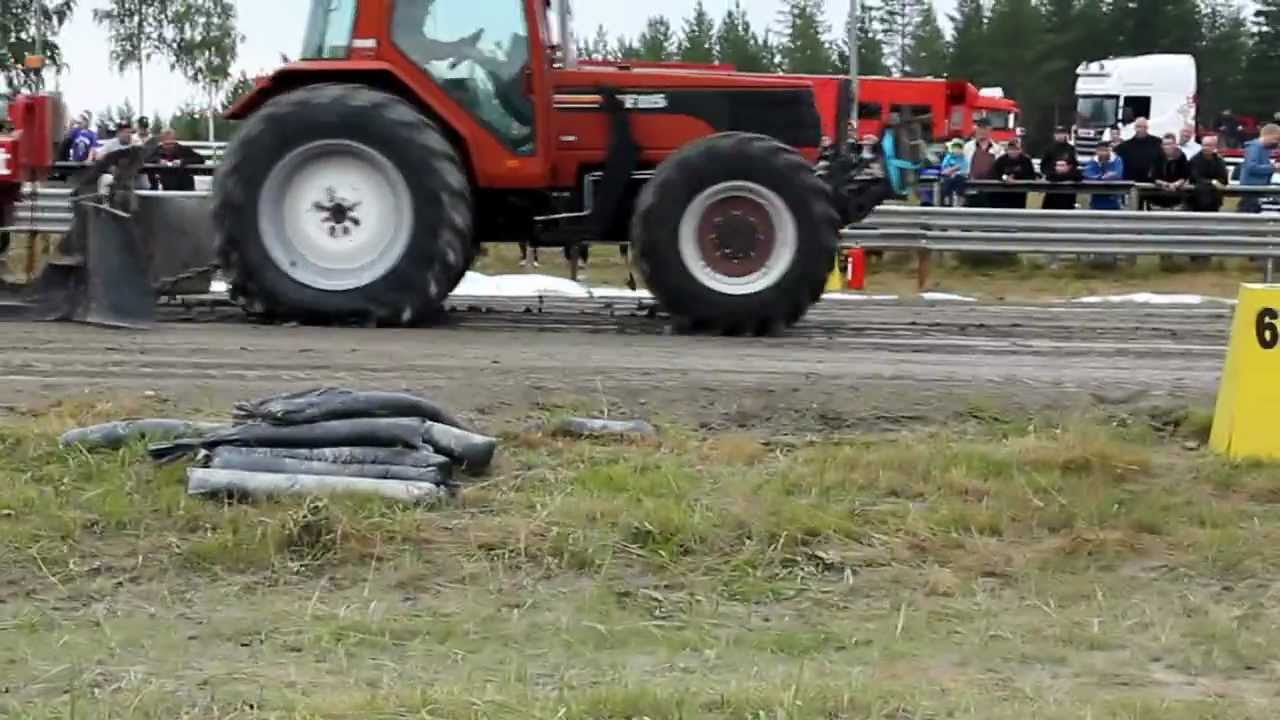 Tractor Pulling 2012 Nurmes Fiat. F115 Matias Rumpu