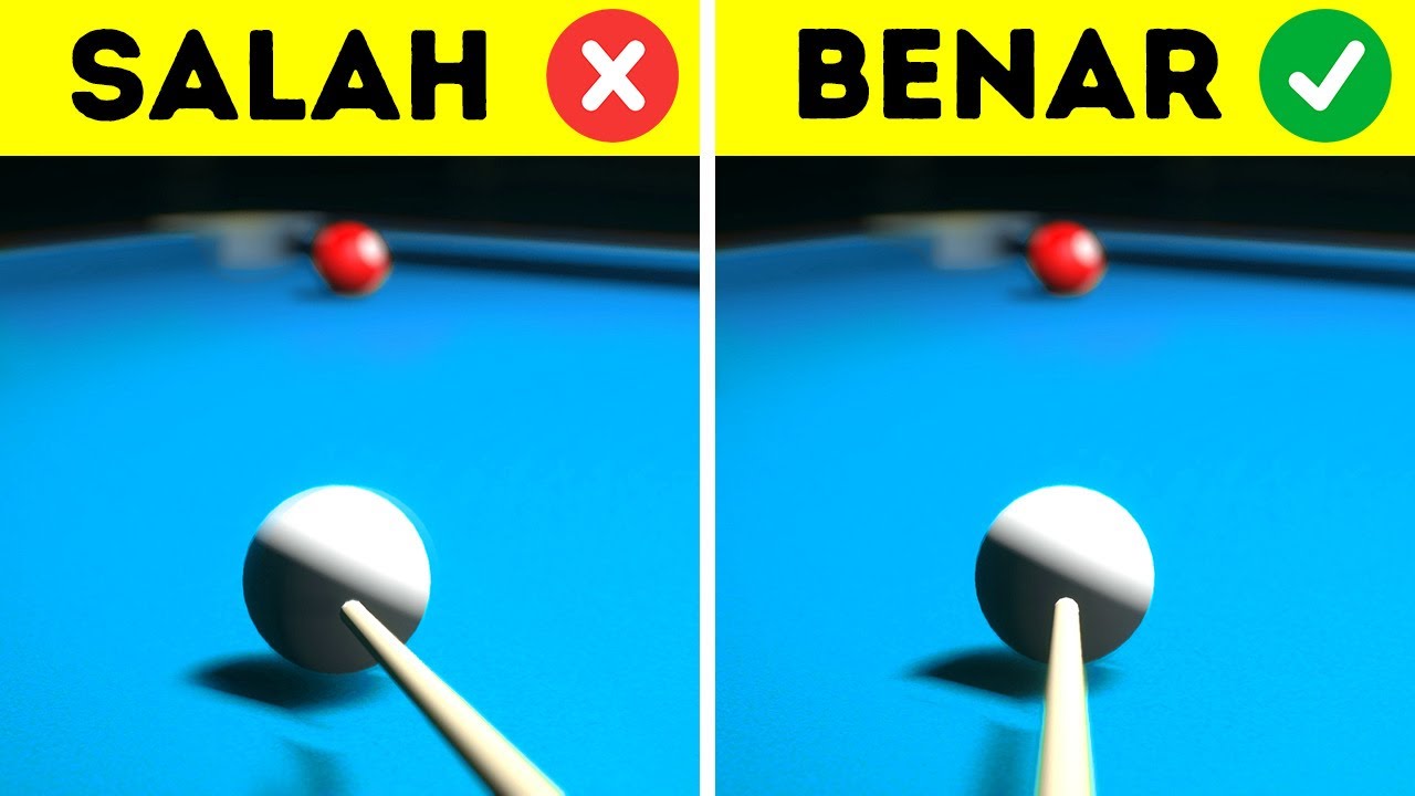 Cara Cepat Jago Main Biliar | Tutorial Paling Mudah untuk Pemula